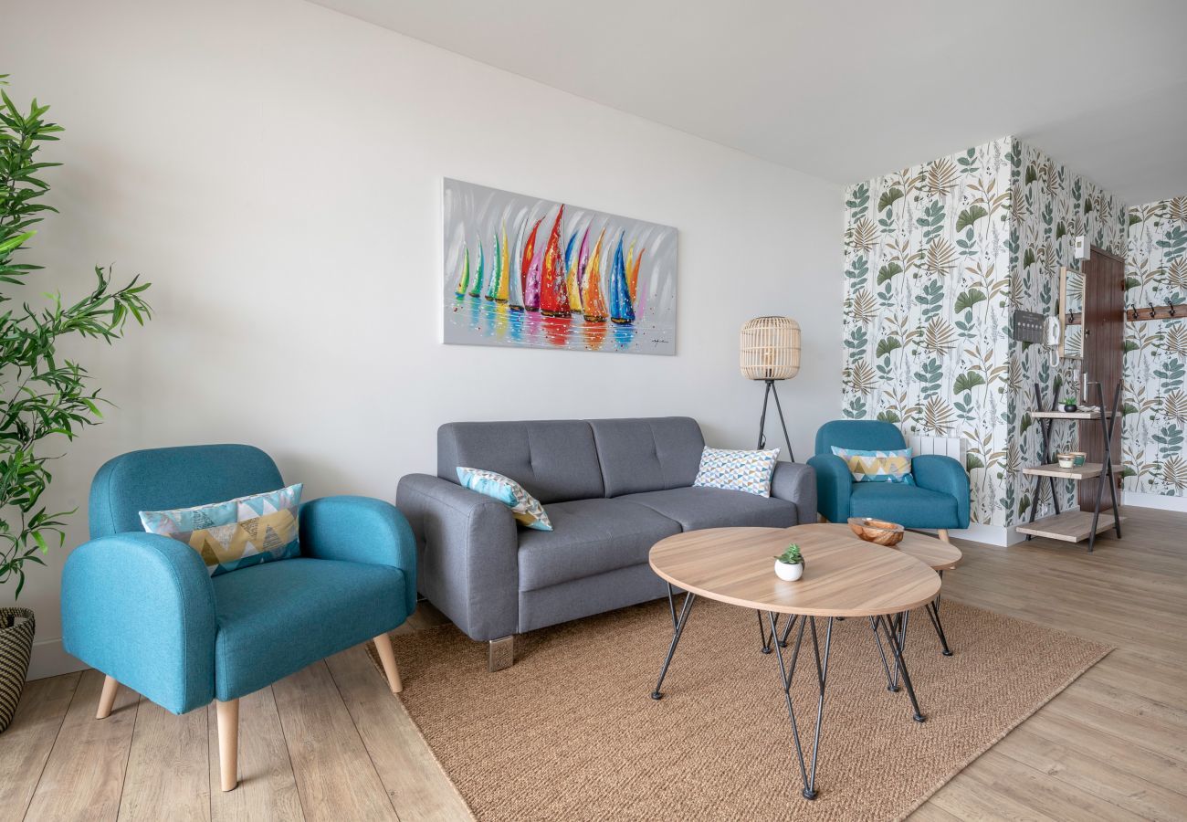 Appartement à La Baule-Escoublac - Vue mer - Balcon face à l'océan - Appart pour 4 