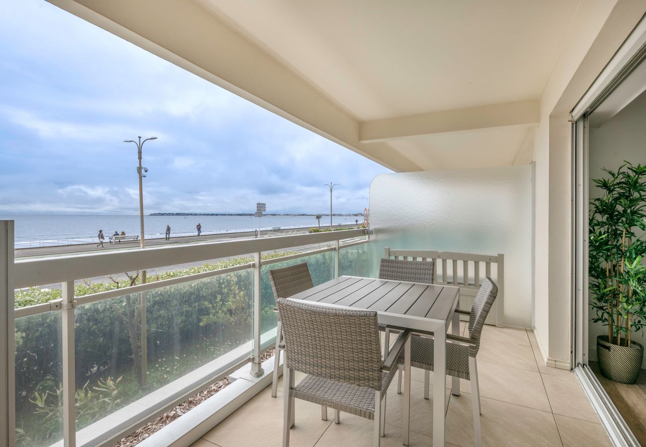 Appartement à La Baule-Escoublac - Vue mer - Balcon face à l'océan - Appart pour 4 