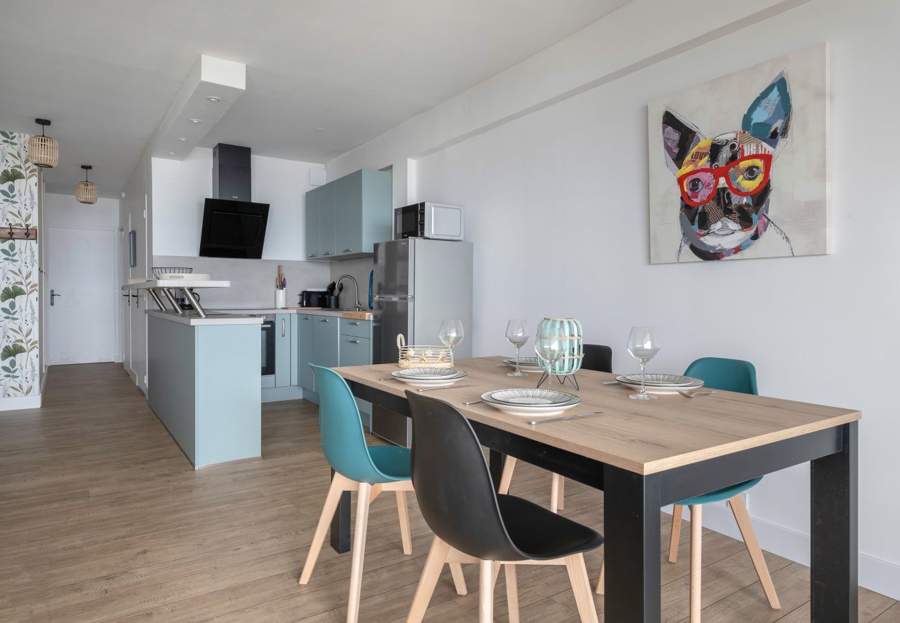Appartement à La Baule-Escoublac - Vue mer - Balcon face à l'océan - Appart pour 4 
