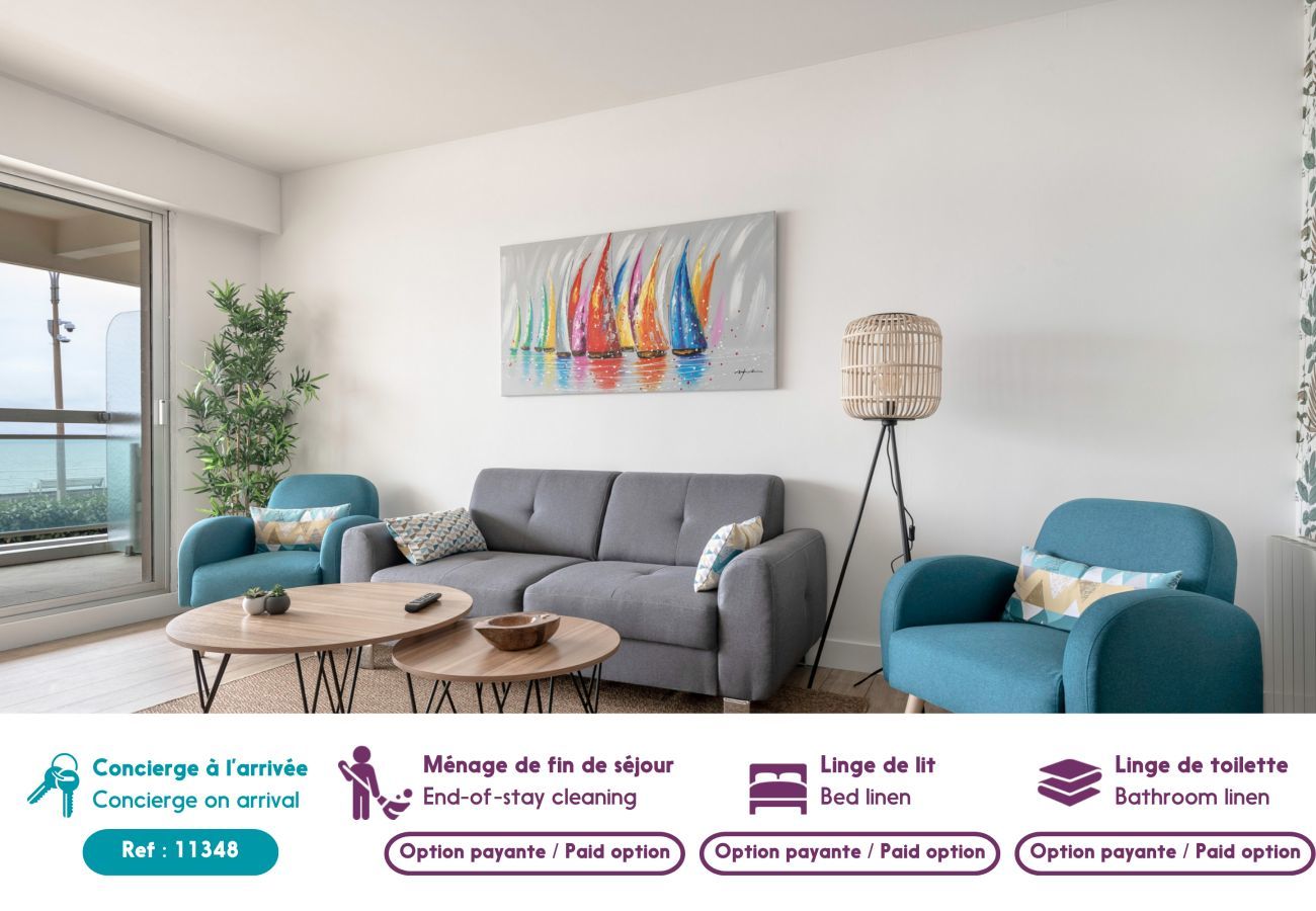 Appartement à La Baule-Escoublac - Vue mer - Balcon face à l'océan - Appart pour 4 