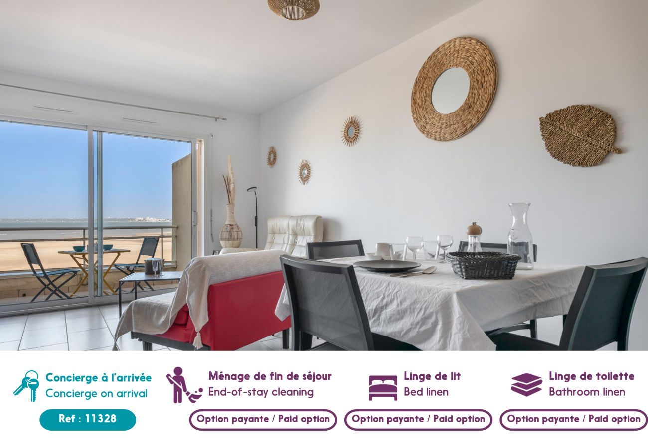 Appartement à Saint-Brevin-les-Pins - Face Mer -  appartement pour 2
