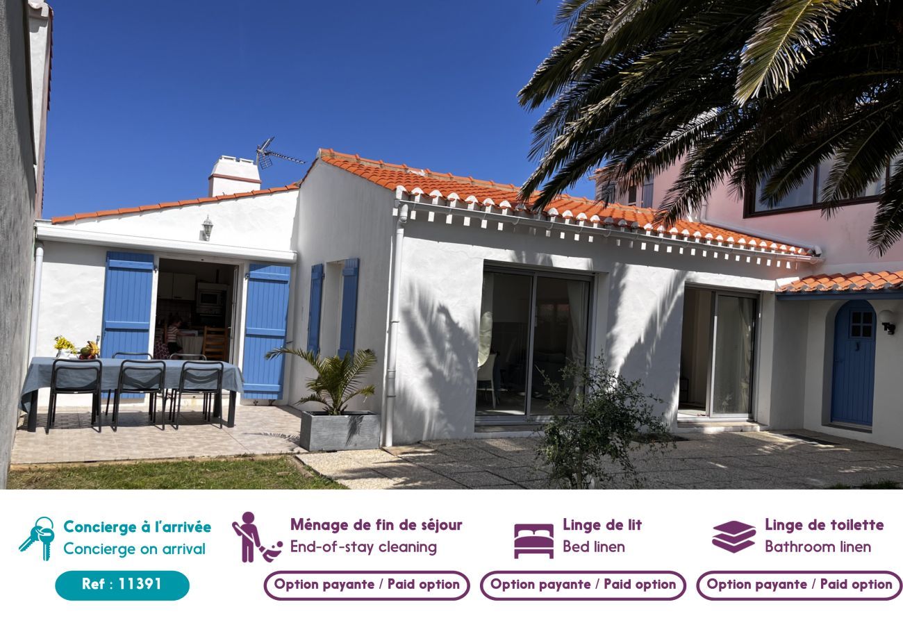 Maison à Noirmoutier-en-l´Ile - 8 adultes - 2 enfants - Marais salants et plages
