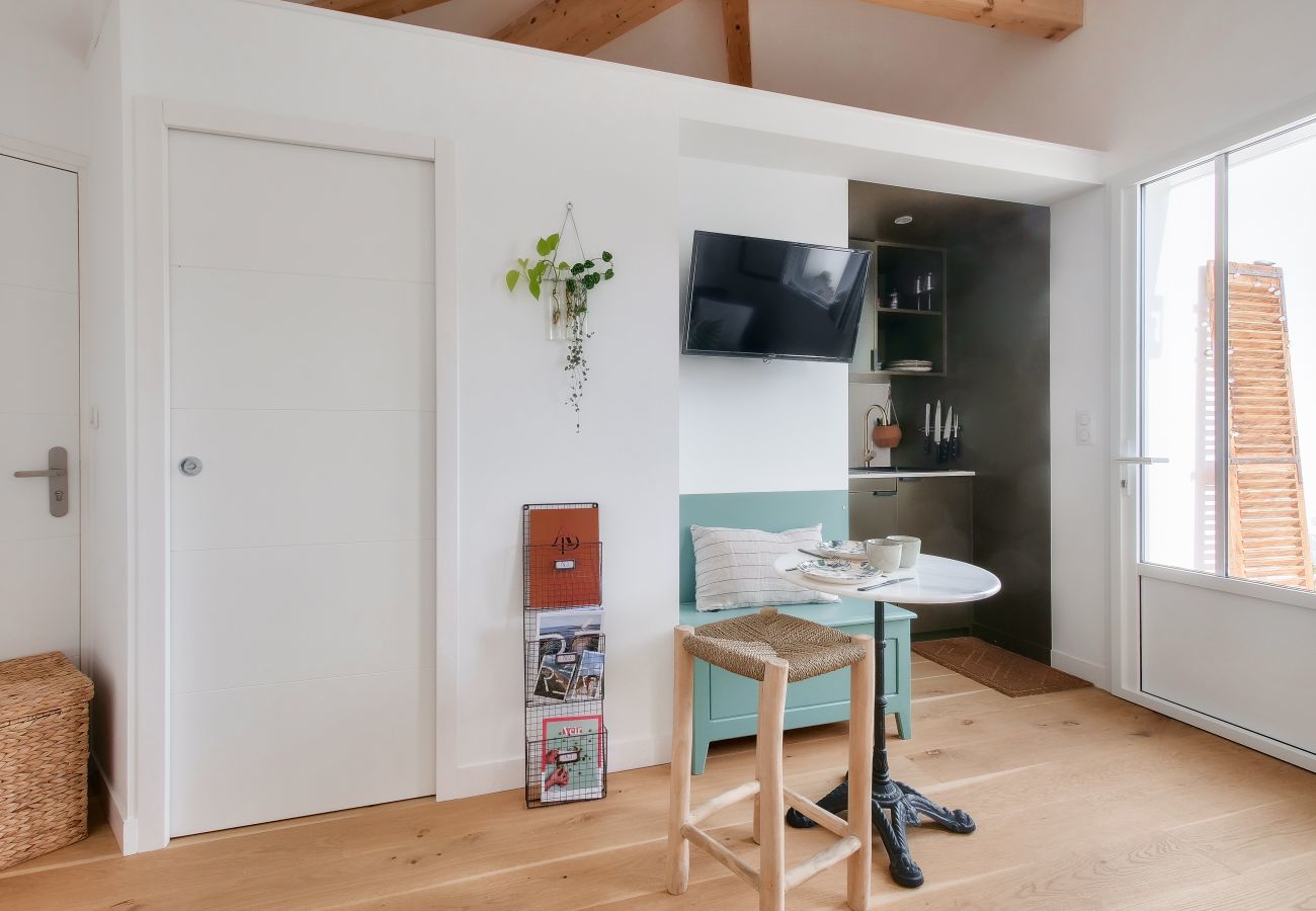 Studio à Rivedoux-Plage - Studio avec terrasse à 250 mètres du port