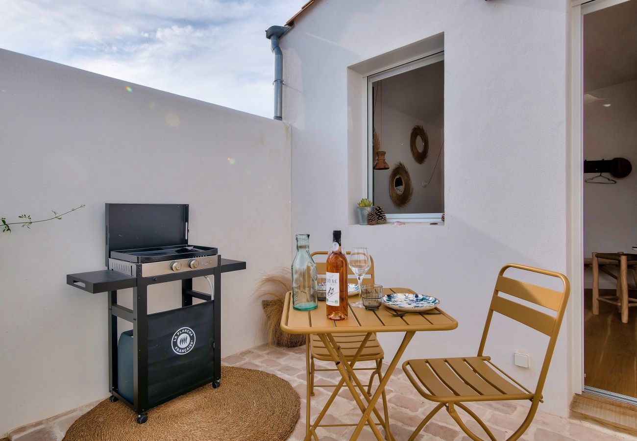 Studio à Rivedoux-Plage - Studio avec terrasse à 250 mètres du port