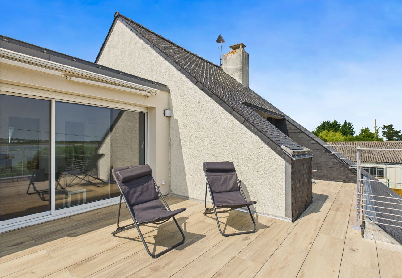 Maison à Le Tour-du-Parc - Vue mer exceptionnelle - 10 adultes, 4 enfants