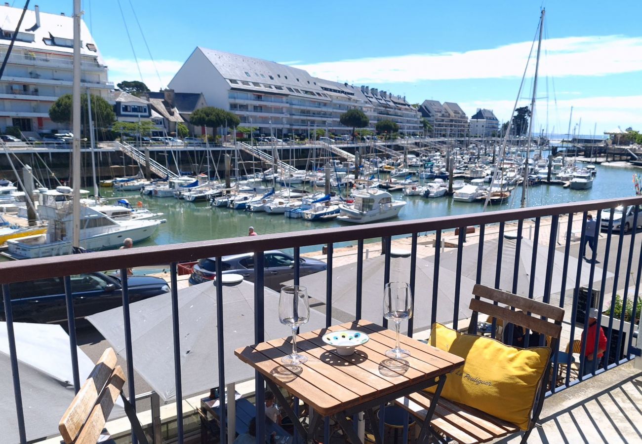 Appartement à Le Pouliguen - Détente et vue sur le port au Pouliguen