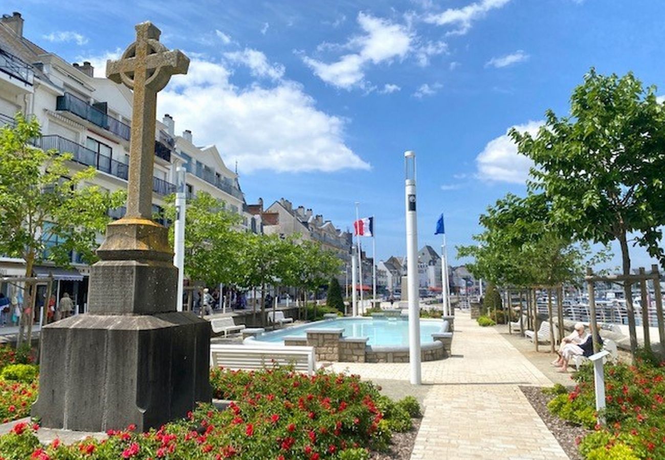 Appartement à Le Pouliguen - Détente et vue sur le port au Pouliguen