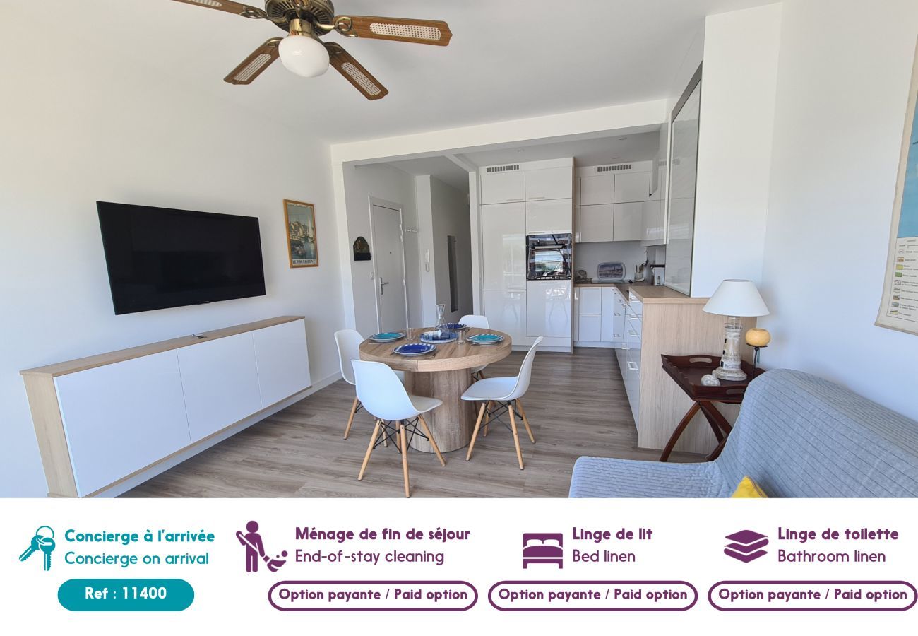 Appartement à Le Pouliguen - Détente et vue sur le port au Pouliguen
