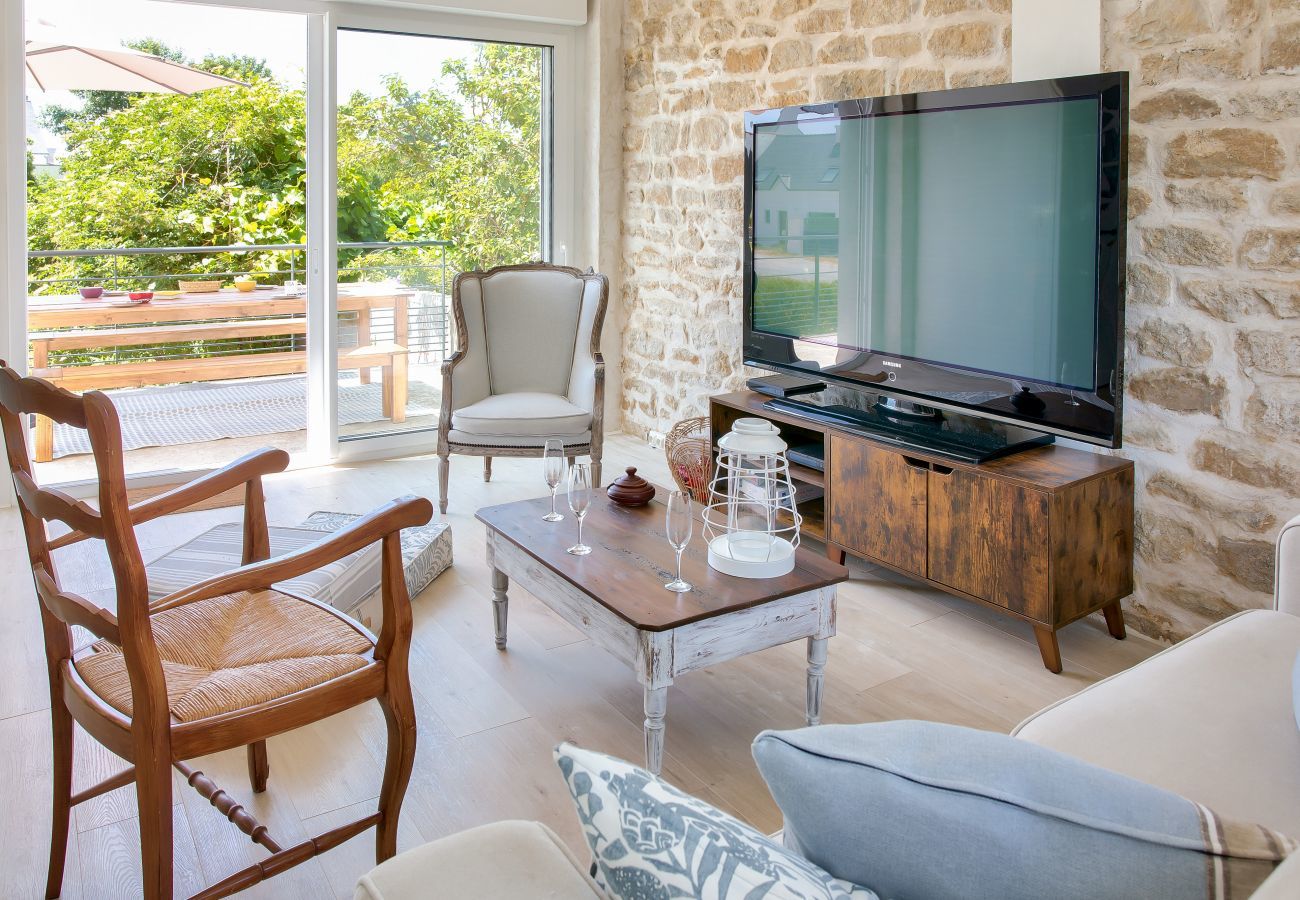 Maison à Plobannalec-Lesconil - À 400m de la plage- Terrasse-  Jolie maison pour 5 