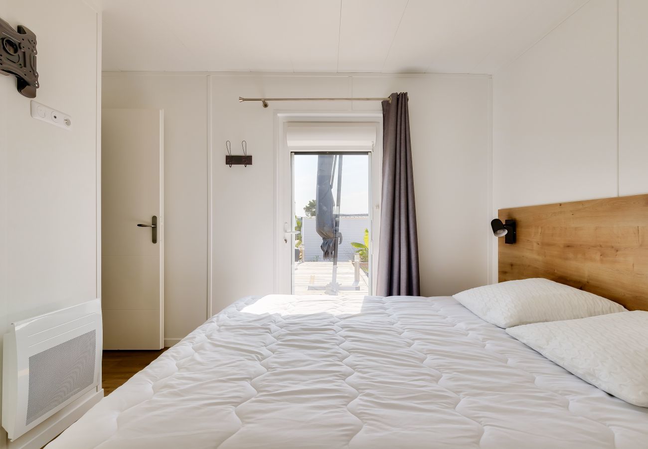Chalet à Bretignolles-sur-Mer - Chalet pour 6 dans une résidence avec piscine