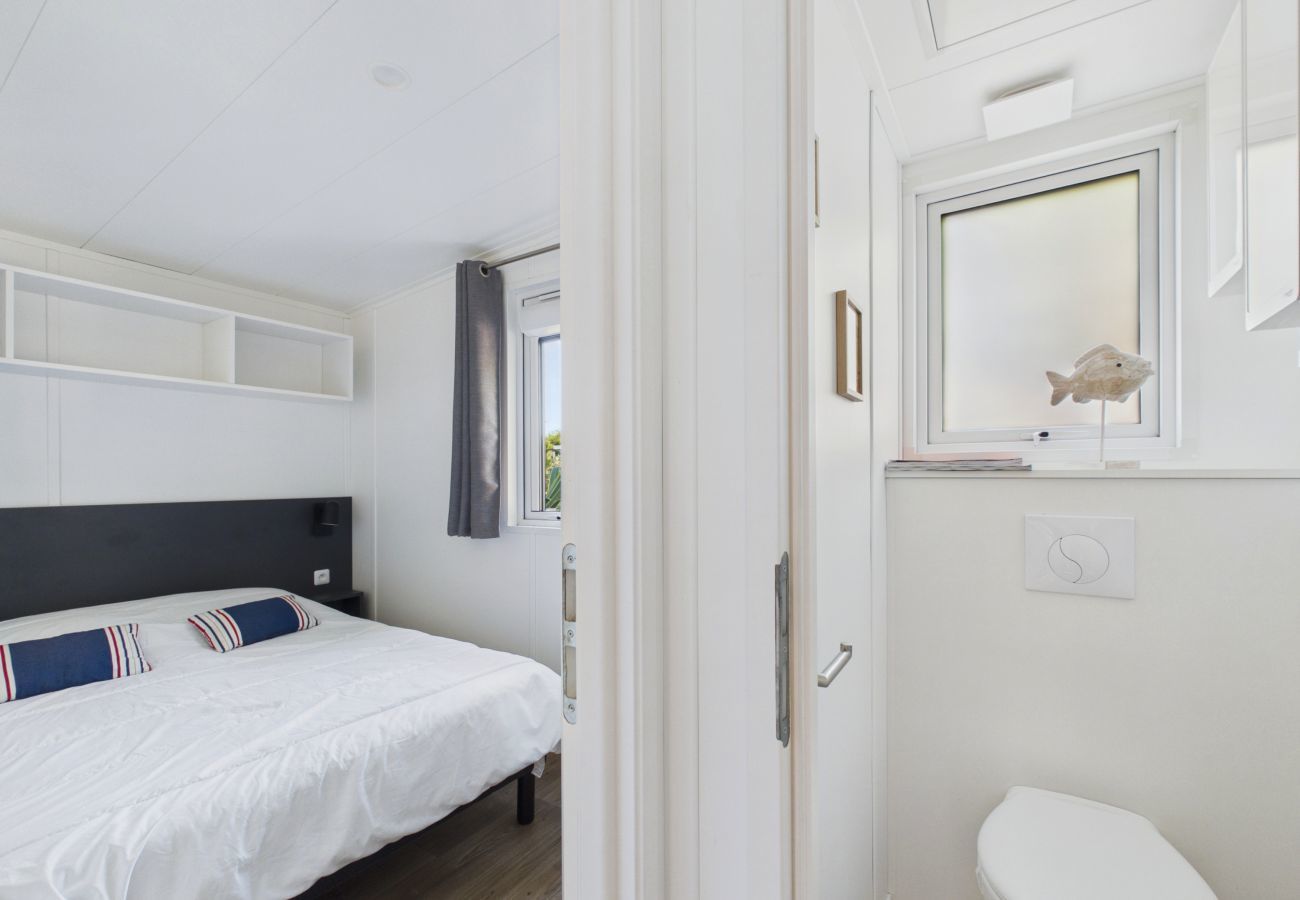 Chalet à Bretignolles-sur-Mer - Chalet pour 6 dans une résidence avec piscine