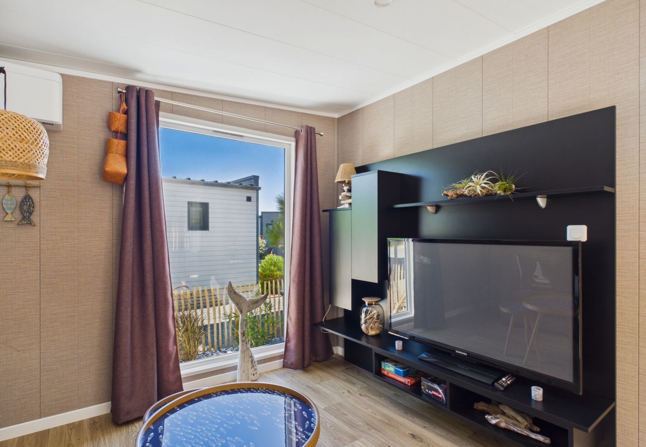 Chalet à Bretignolles-sur-Mer - Chalet pour 6 dans une résidence avec piscine