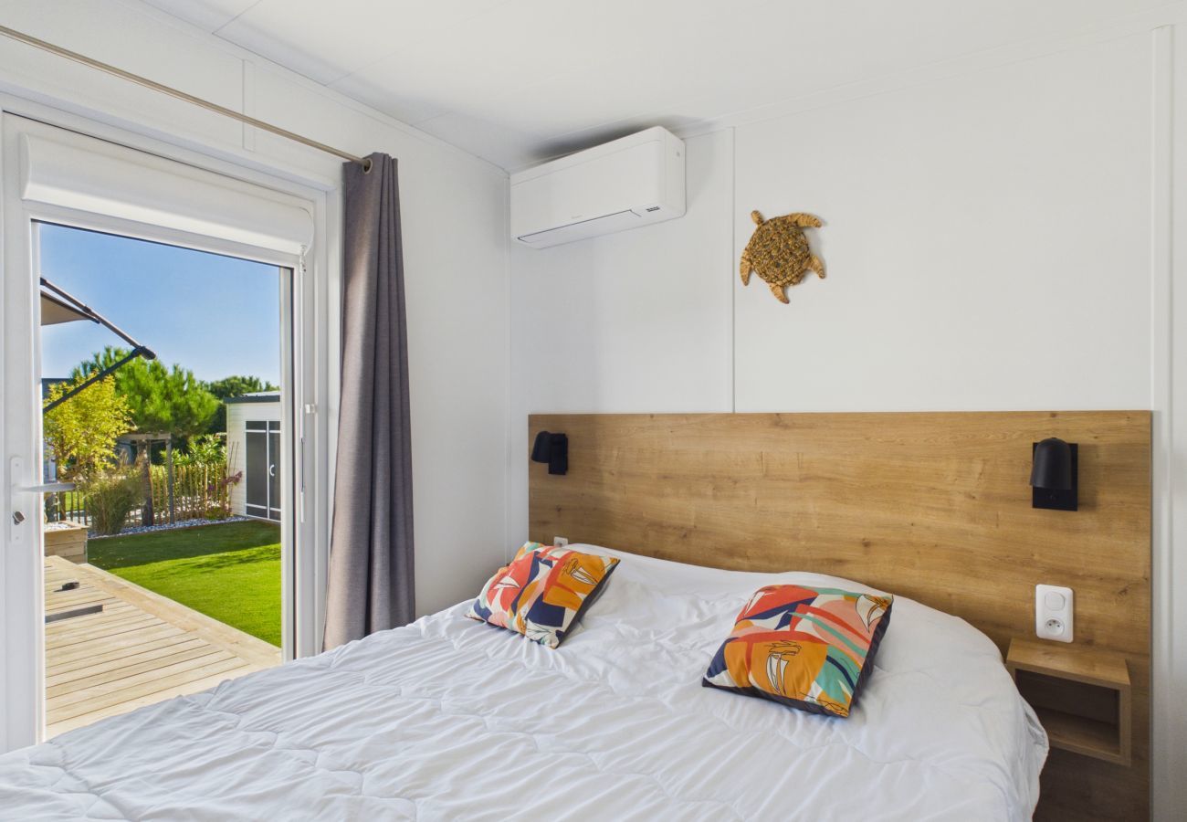Chalet à Bretignolles-sur-Mer - Chalet pour 6 dans une résidence avec piscine