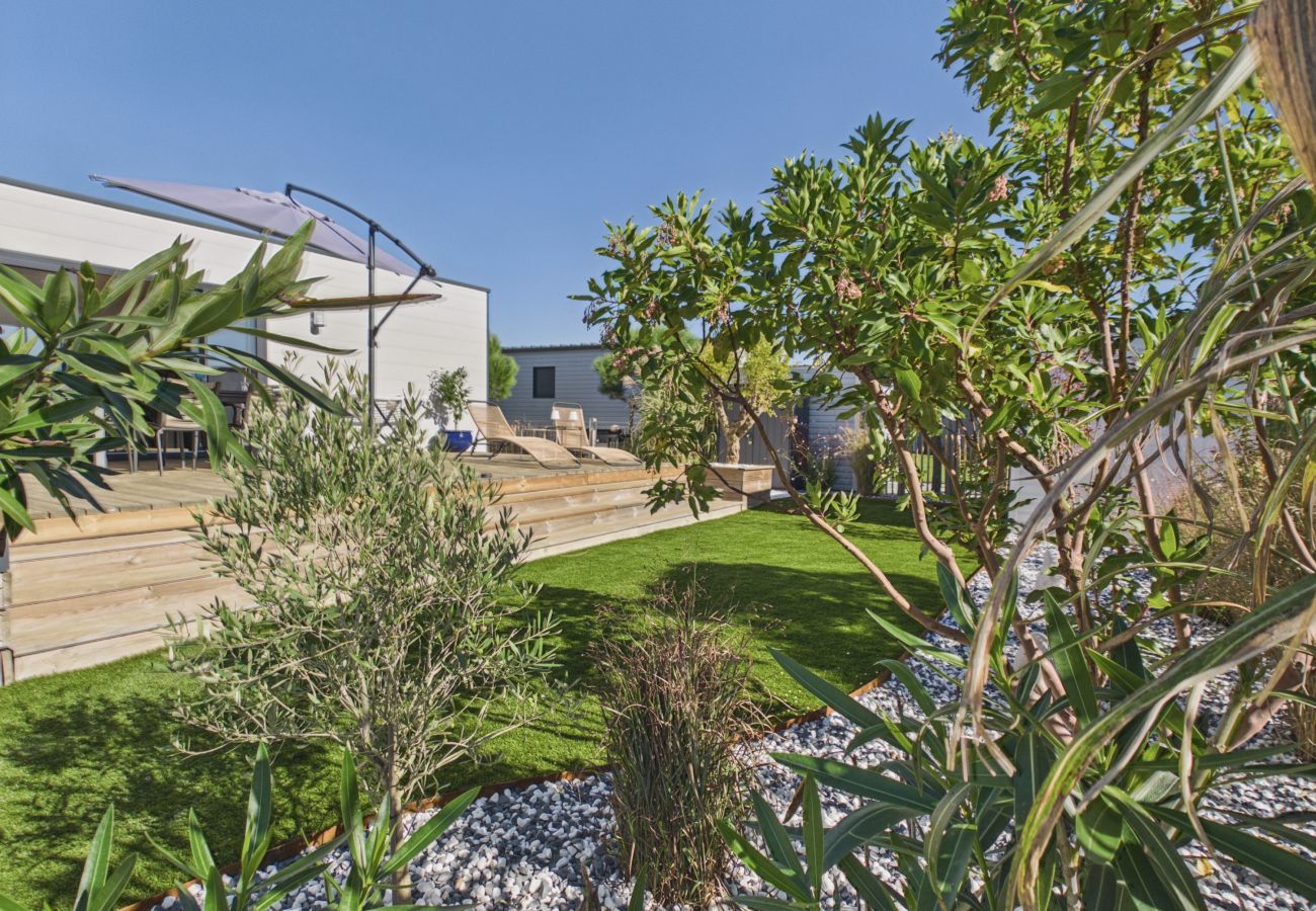 Chalet à Bretignolles-sur-Mer - Chalet pour 6 dans une résidence avec piscine