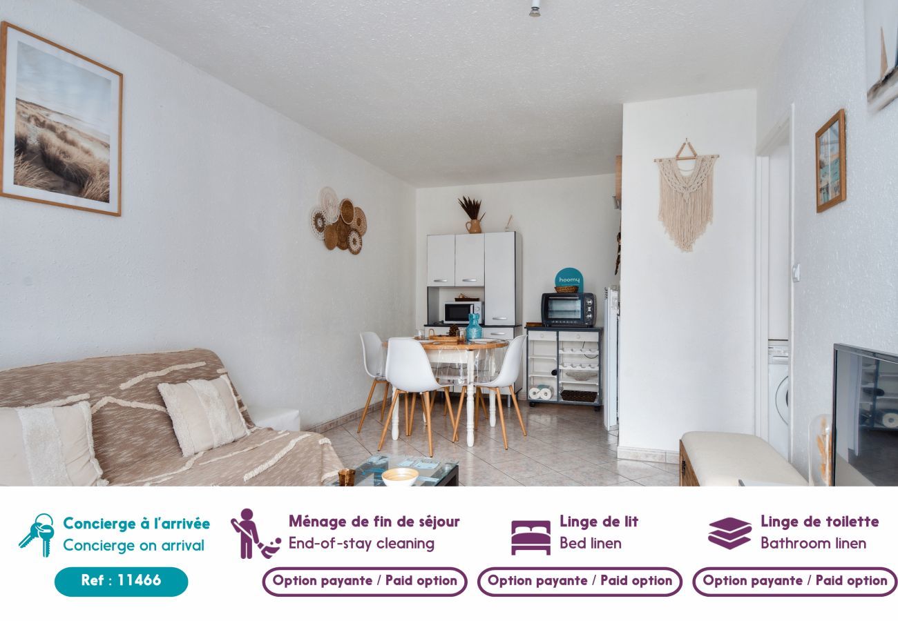 Appartement à Saint-Hilaire-de-Riez - 100m de la plage des Mouettes, appartement pour 4