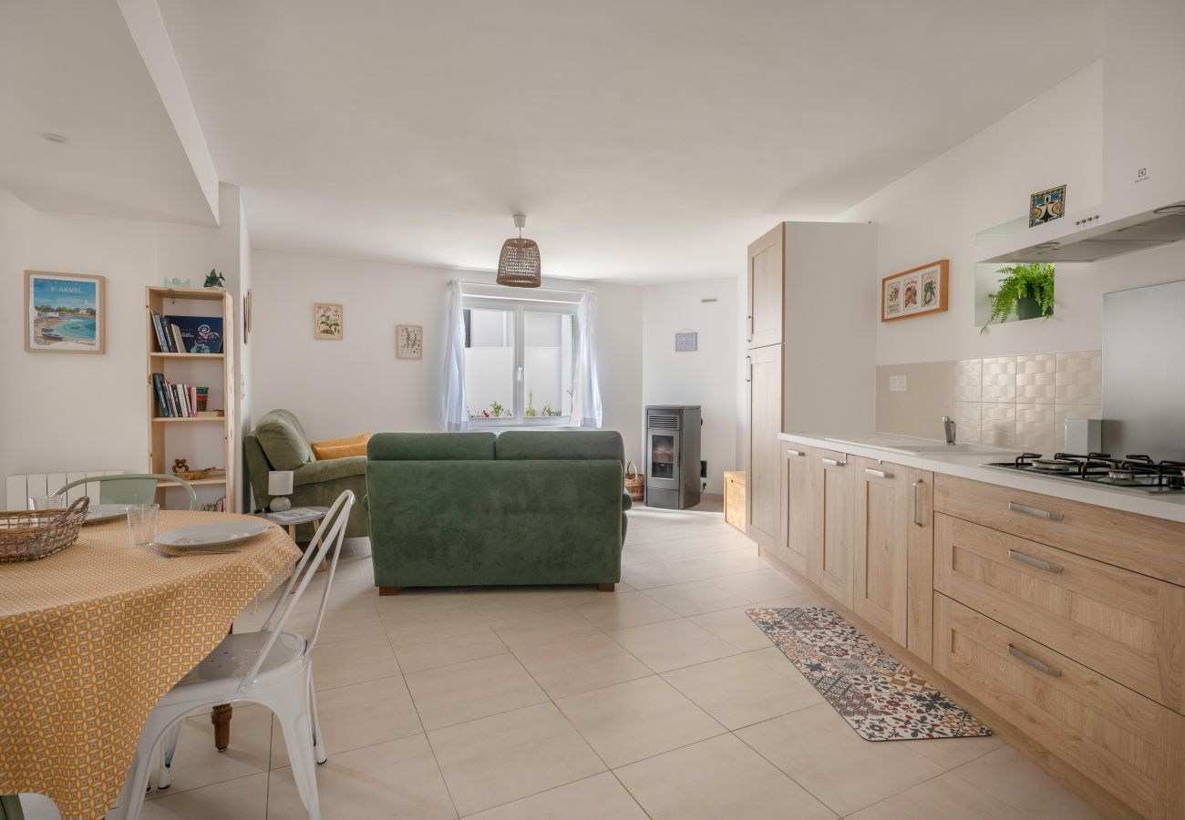 Maison à Saint-Armel - Maison cosy à 100m du Golfe du Morbihan
