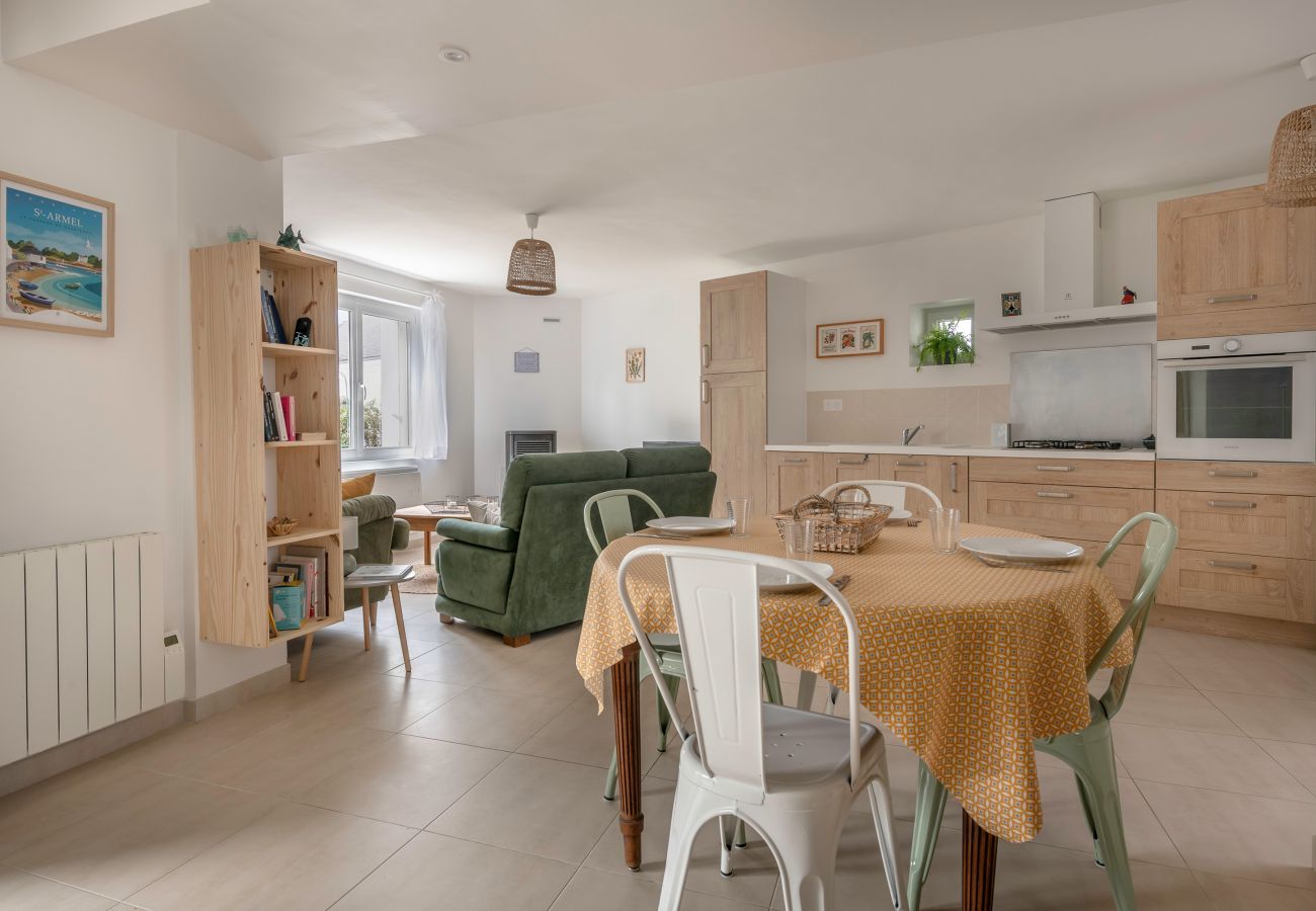 Maison à Saint-Armel - Maison cosy à 100m du Golfe du Morbihan