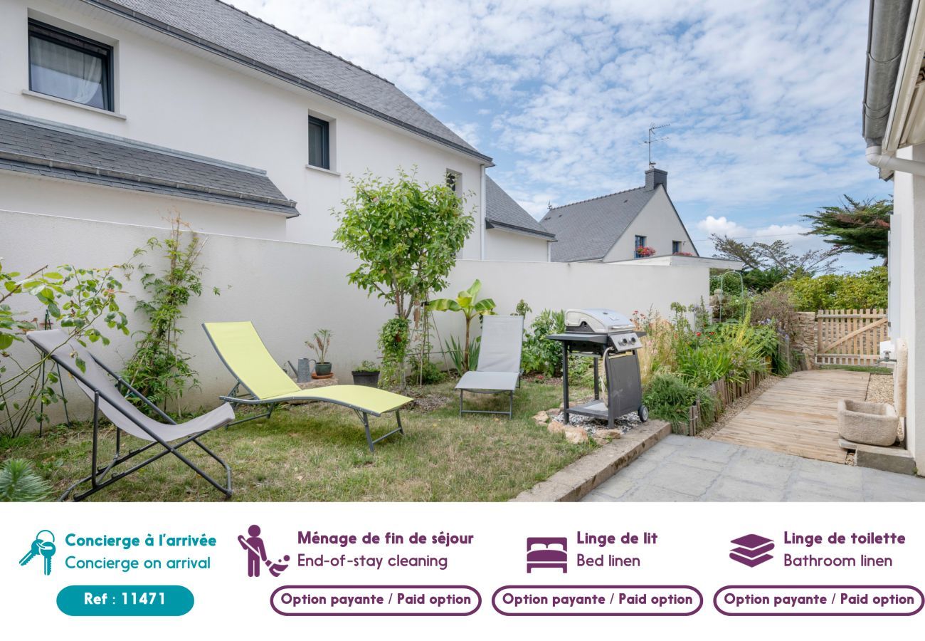 Maison à Saint-Armel - Maison cosy à 100m du Golfe du Morbihan