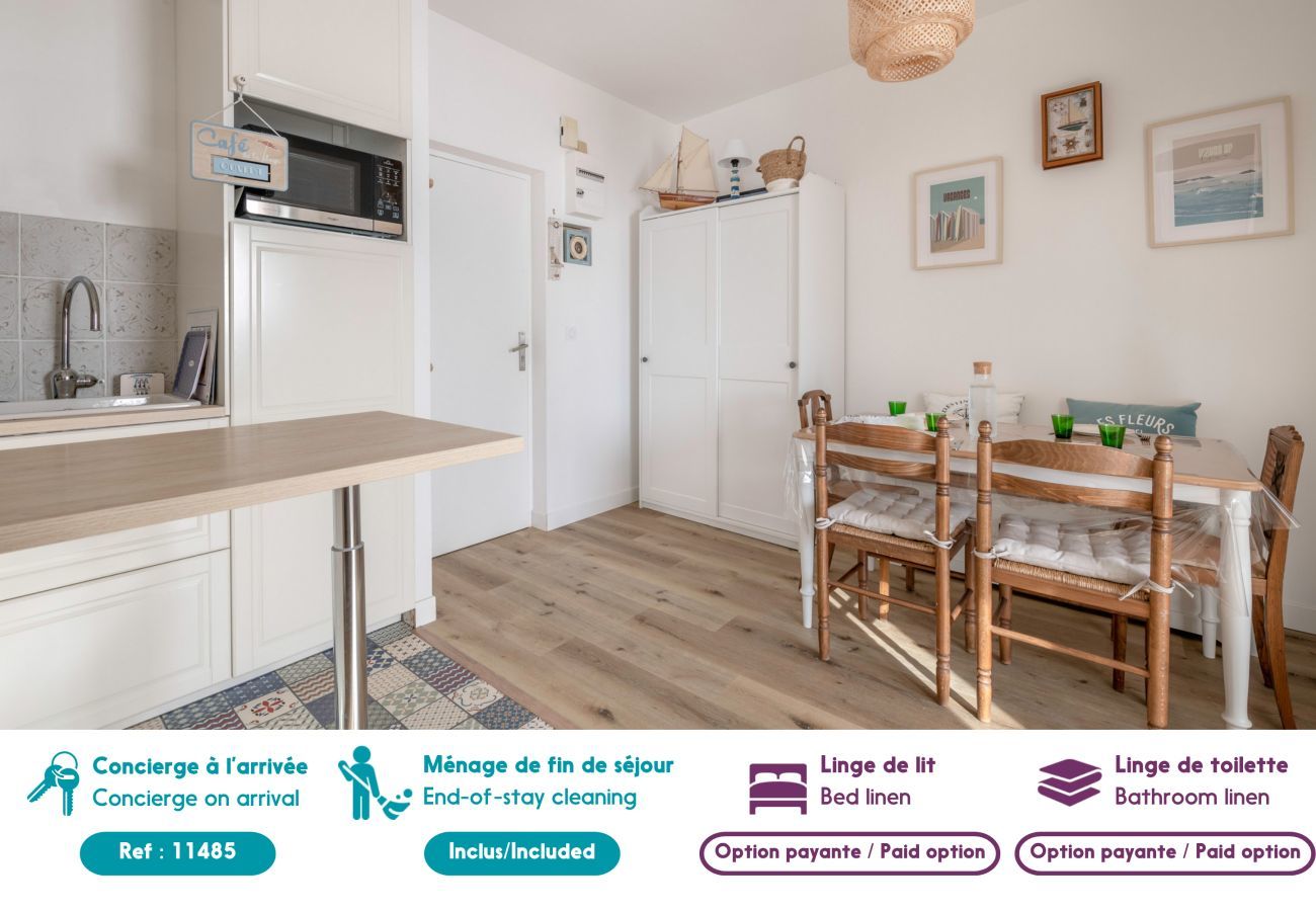 Appartement à Le Croisic - 800m de la plage - 3 adultes et 1 enfant