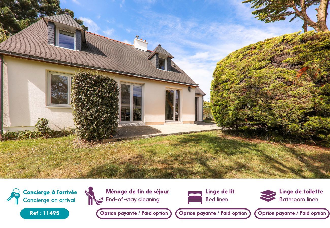 Maison à Saint-Gildas-de-Rhuys - Maison pour 8 - Jardin - Près des plages