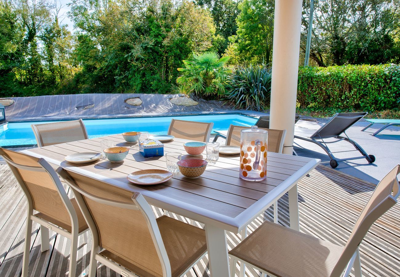 Maison à Fouesnant - Jardin et piscine - 1km de la plage- Pour 8
