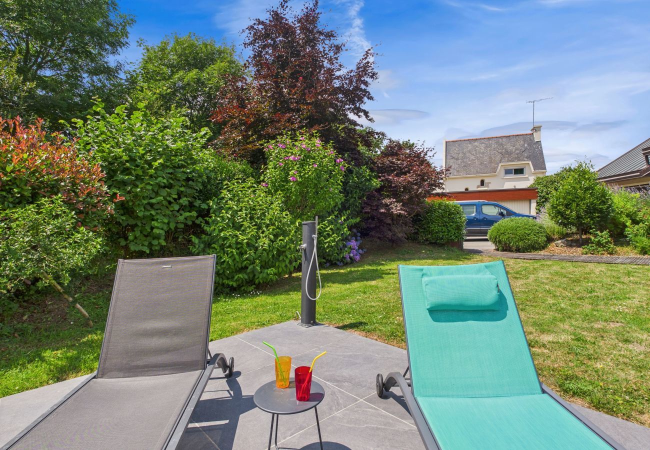 Maison à Fouesnant - Jardin et piscine - 1km de la plage- Pour 8