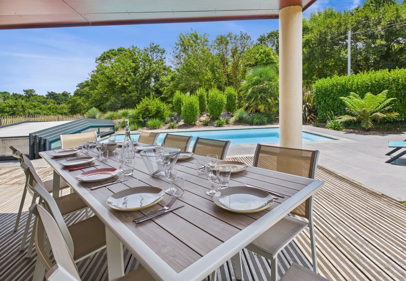 Maison à Fouesnant - Jardin et piscine - 1km de la plage- Pour 8