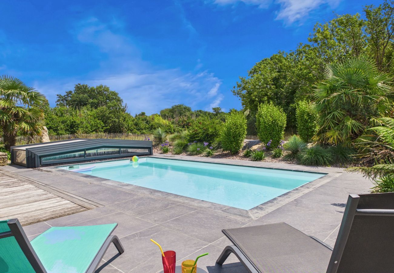 Maison à Fouesnant - Jardin et piscine - 1km de la plage- Pour 8
