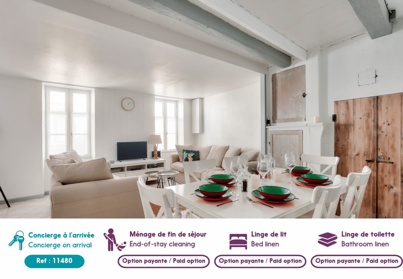 Maison à La Flotte - Maison Rétaise pour 6 à La Flotte en Ré