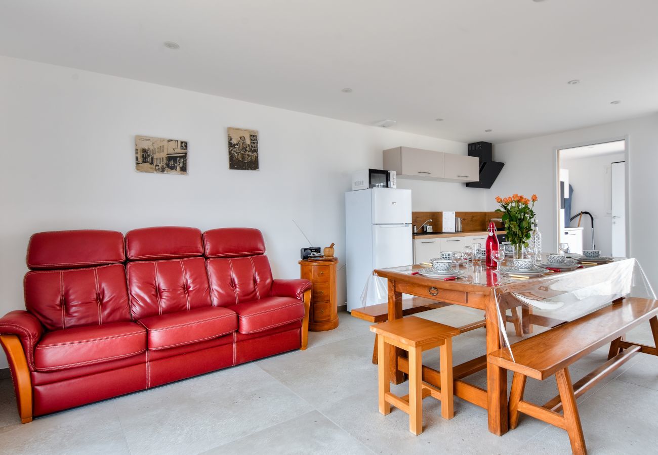 Maison à Noirmoutier-en-l´Ile - Maison pour 6 adultes et 3 enfants - Terrasse