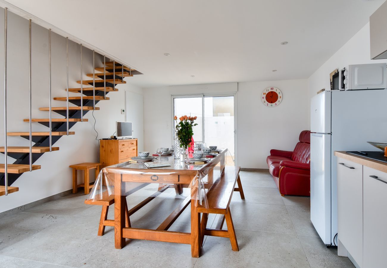 Maison à Noirmoutier-en-l´Ile - Maison pour 6 adultes et 3 enfants - Terrasse