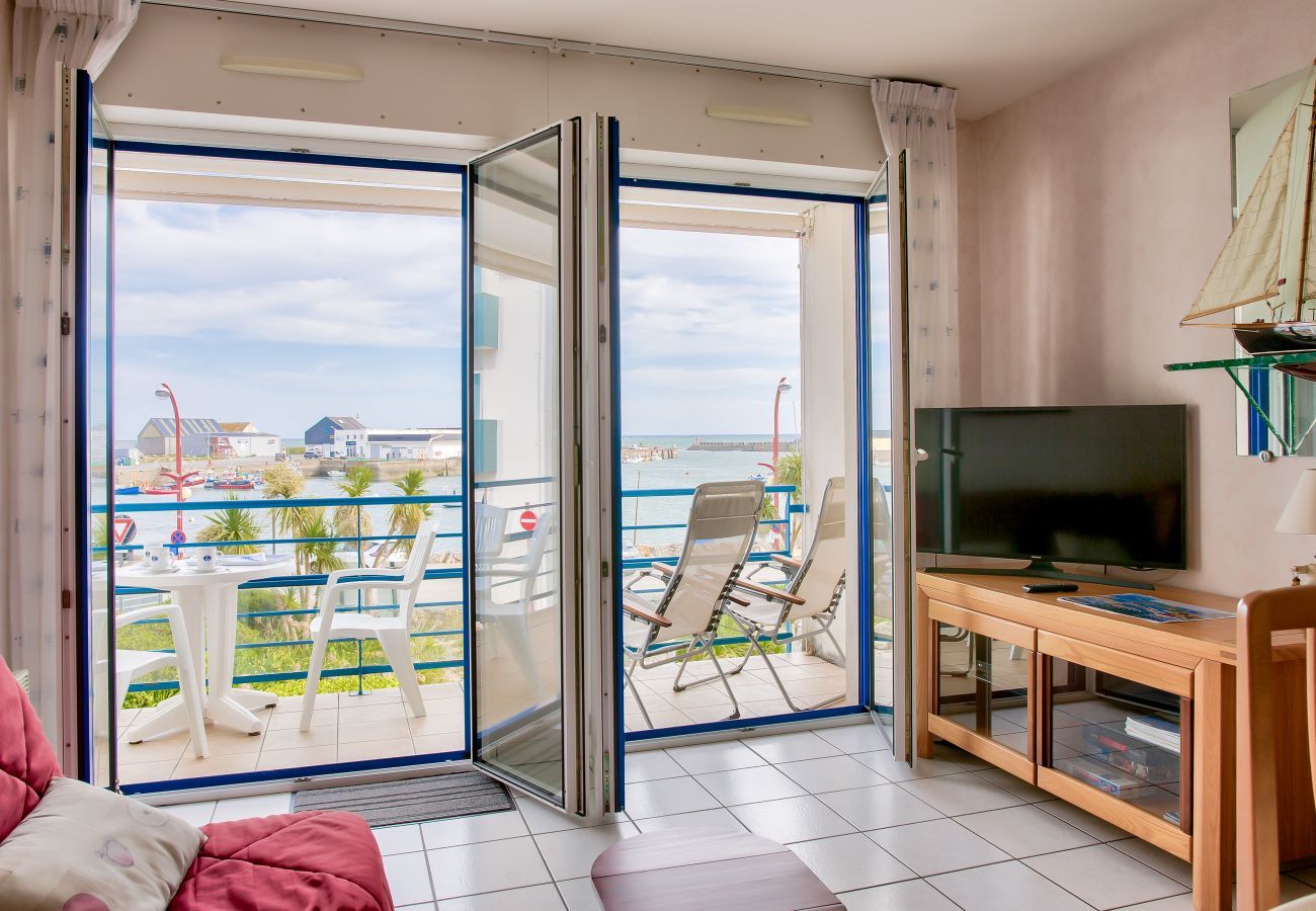 Appartement à Plobannalec-Lesconil - À 200m de la plage, appartement vue mer pour 2