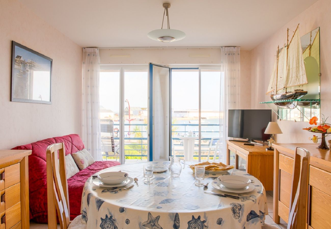 Appartement à Plobannalec-Lesconil - À 200m de la plage, appartement vue mer pour 2