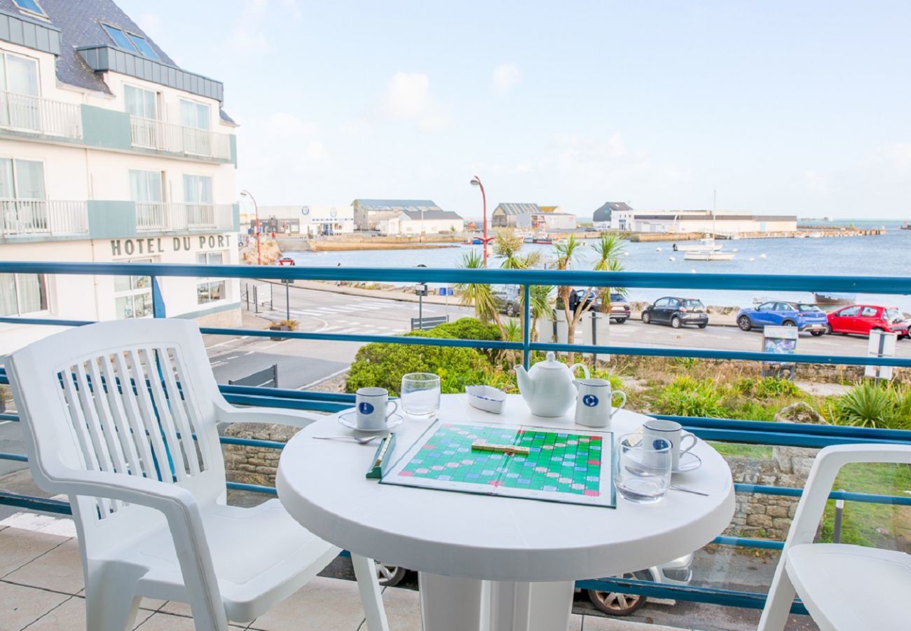 Appartement à Plobannalec-Lesconil - À 200m de la plage, appartement vue mer pour 2
