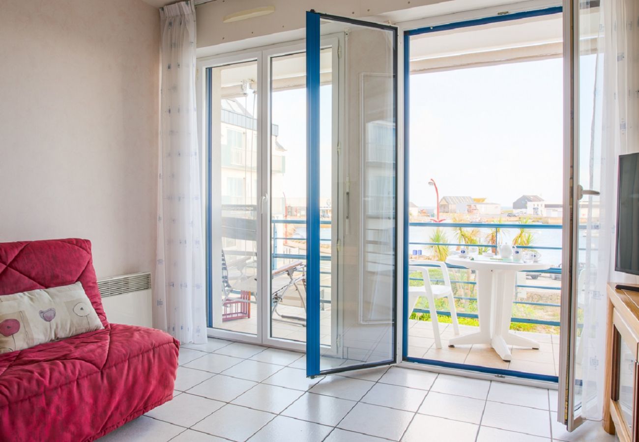 Appartement à Plobannalec-Lesconil - À 200m de la plage, appartement vue mer pour 2