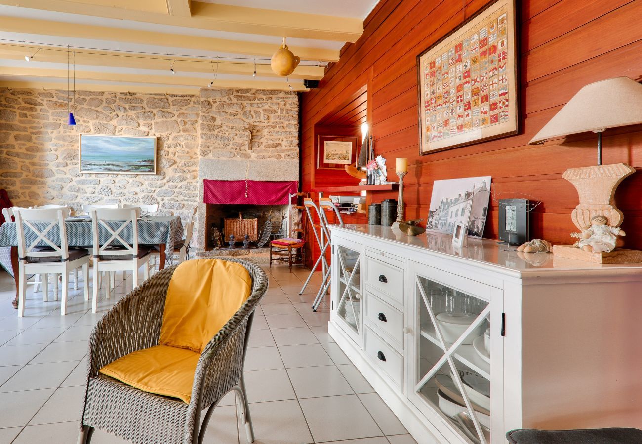 Maison à Saint-Pierre-Quiberon - Maison pour 10 à 20m de la baie de Quiberon