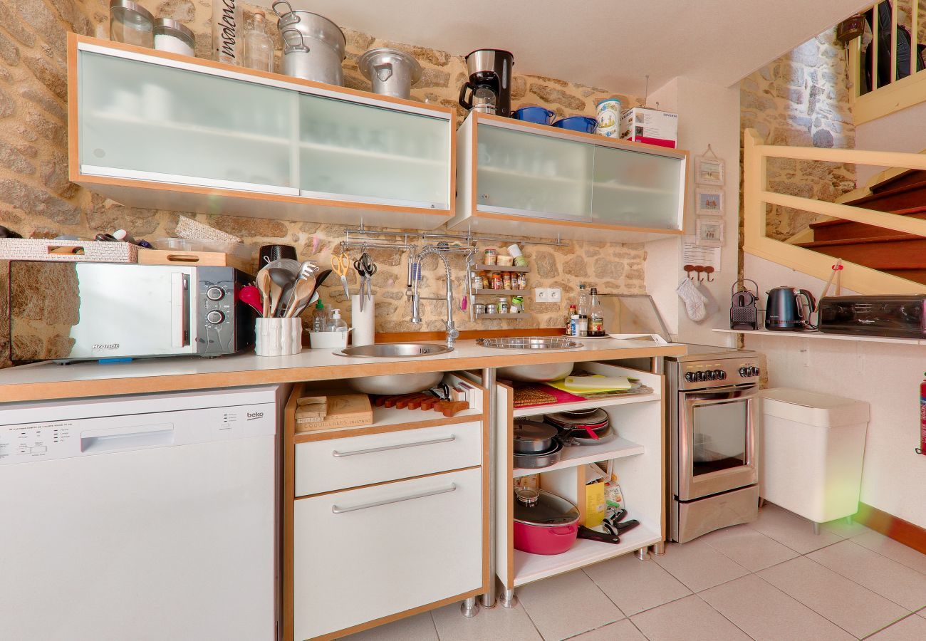 Maison à Saint-Pierre-Quiberon - Maison pour 10 à 20m de la baie de Quiberon