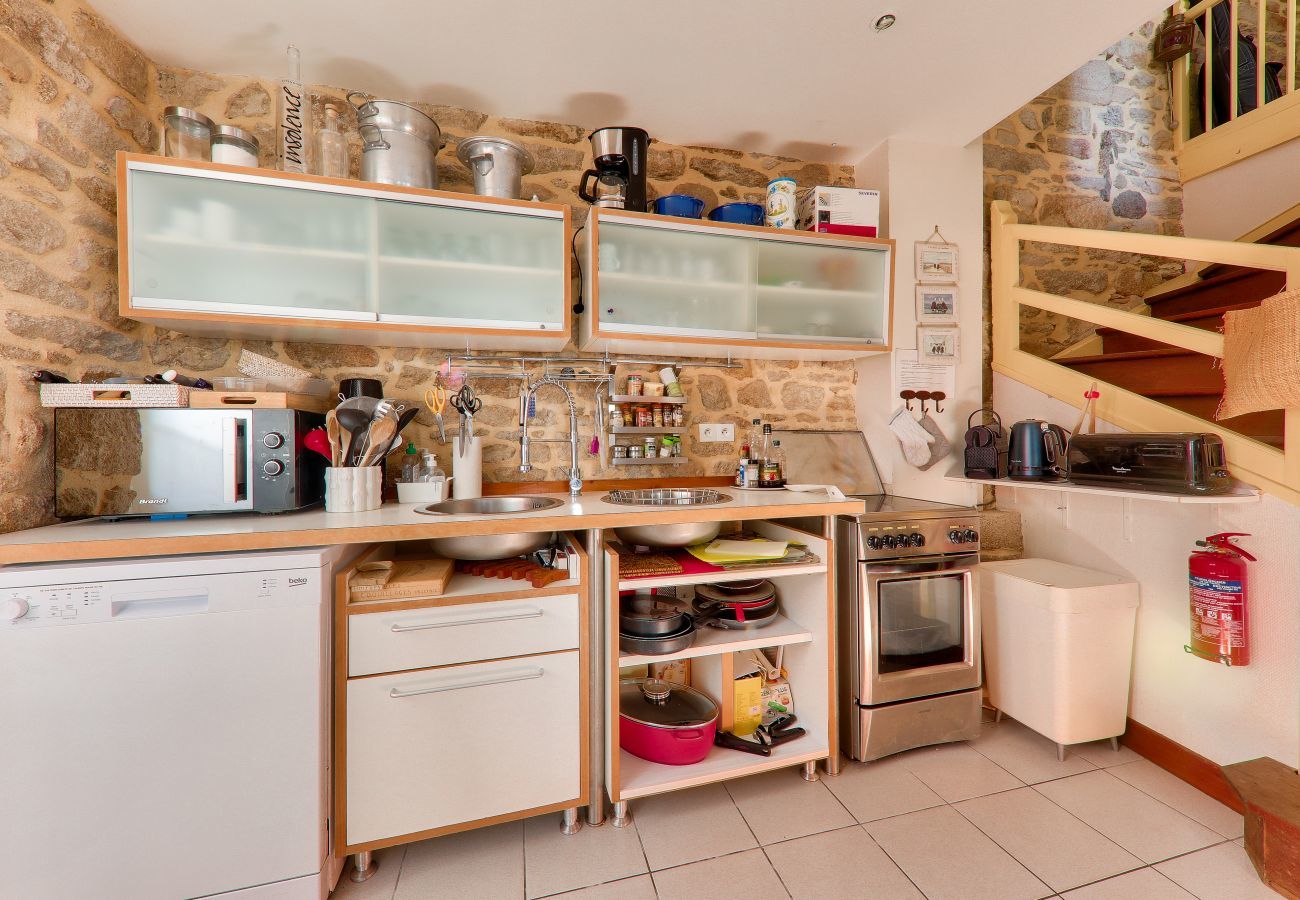 Maison à Saint-Pierre-Quiberon - Maison pour 10 à 20m de la baie de Quiberon