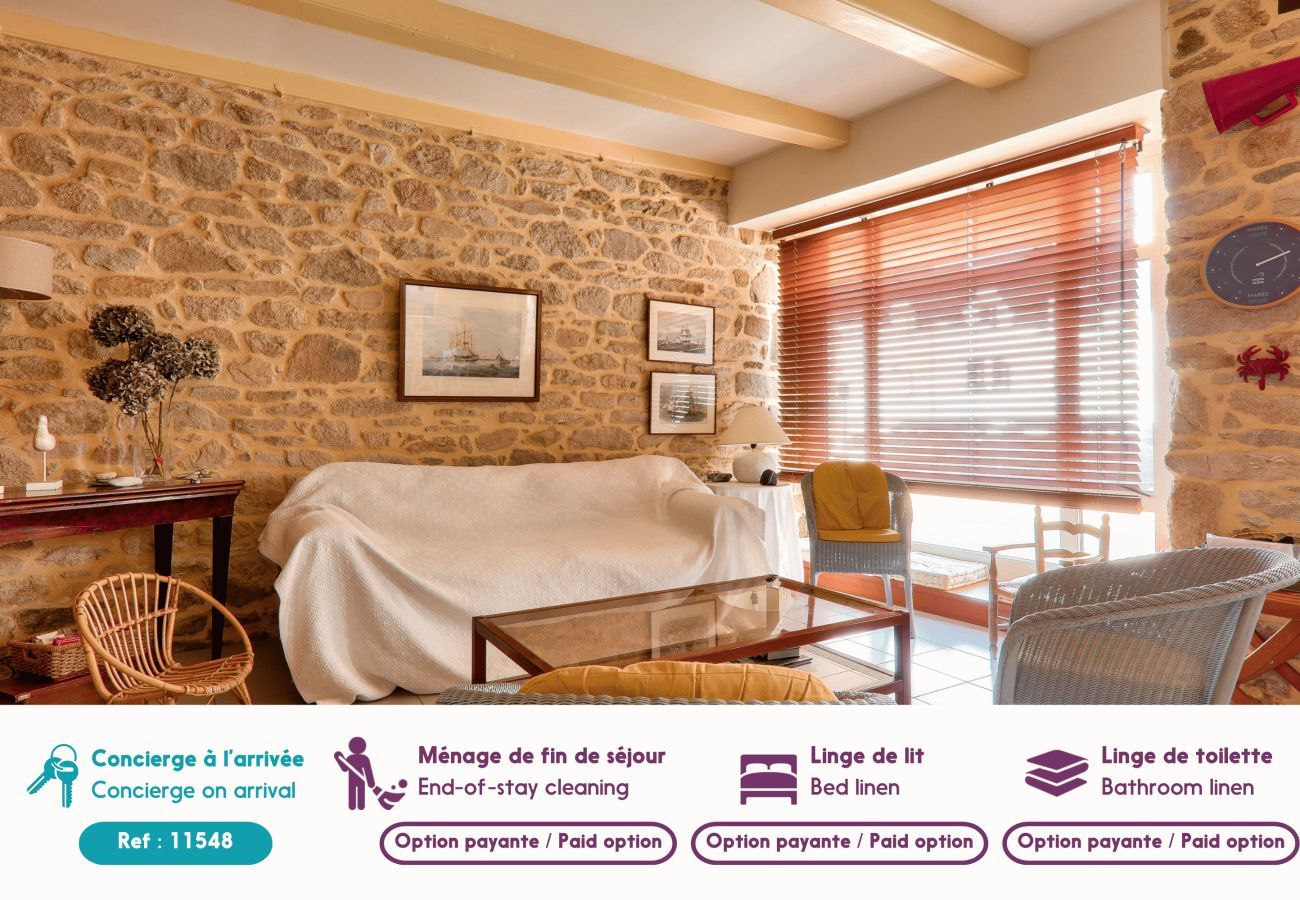 Maison à Saint-Pierre-Quiberon - Maison pour 10 à 20m de la baie de Quiberon
