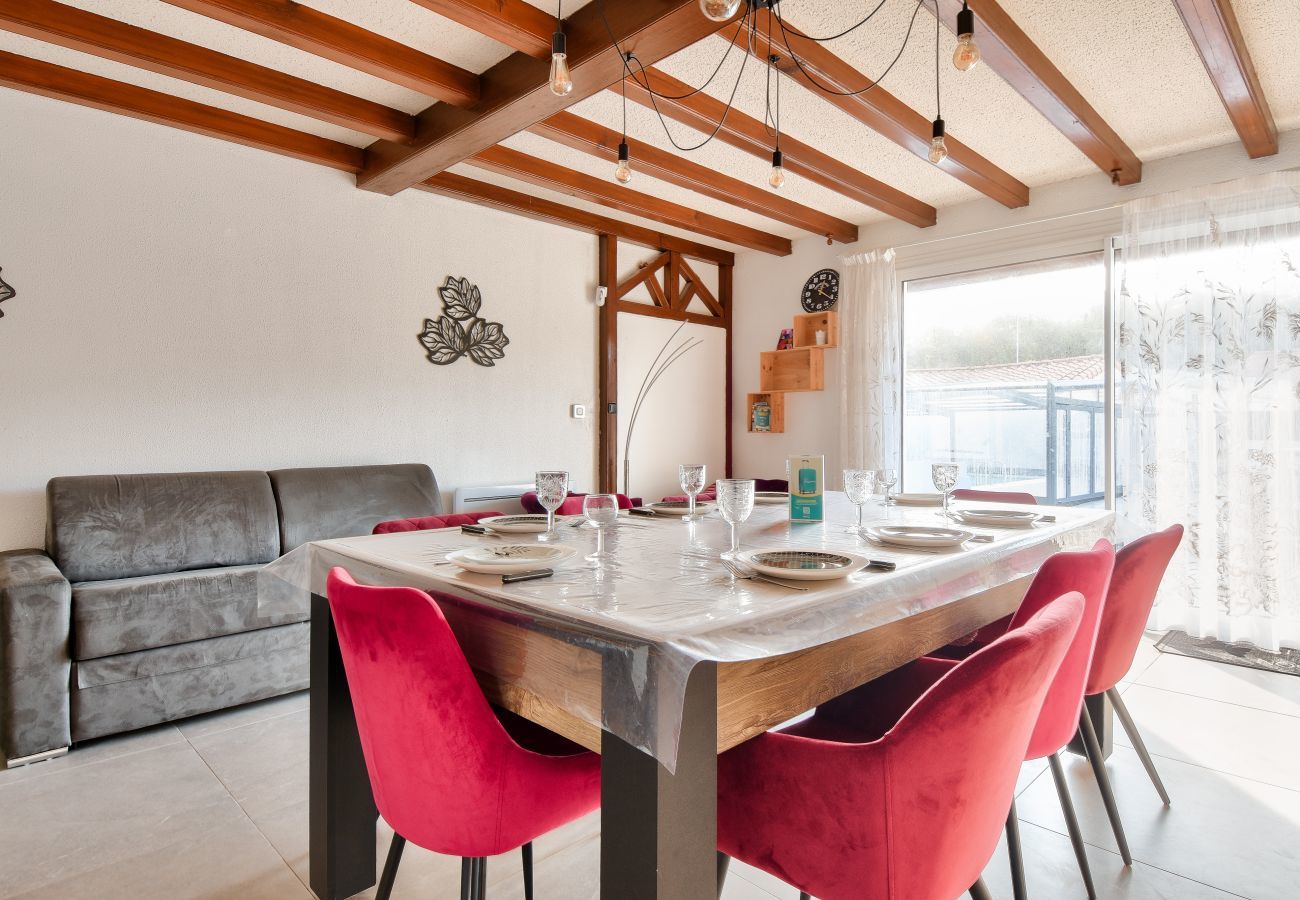 Maison à Saint-Jean-de-Monts - Maison pour 9 avec piscine à St-Jean-de-Monts