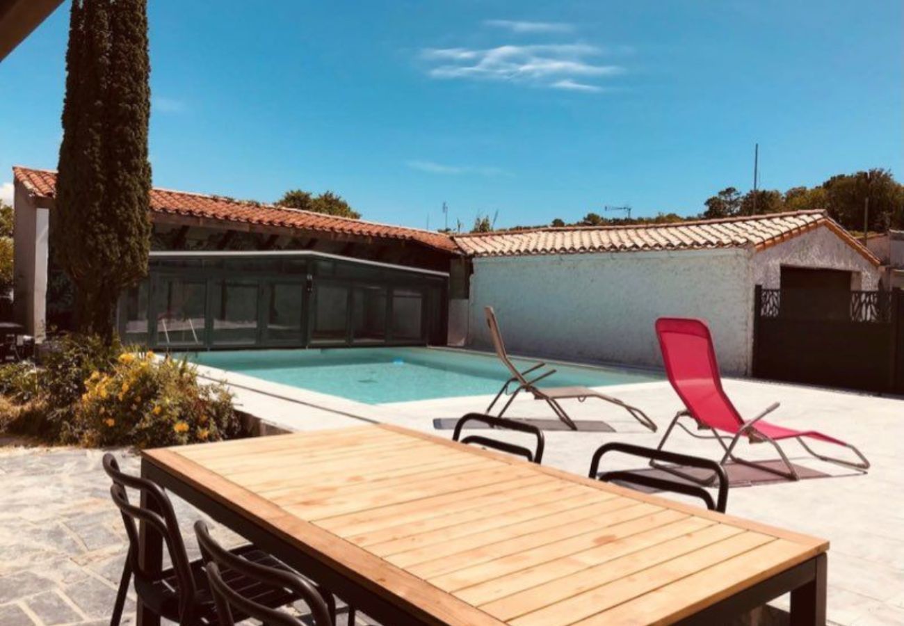 Maison à Saint-Jean-de-Monts - Maison pour 9 avec piscine à St-Jean-de-Monts