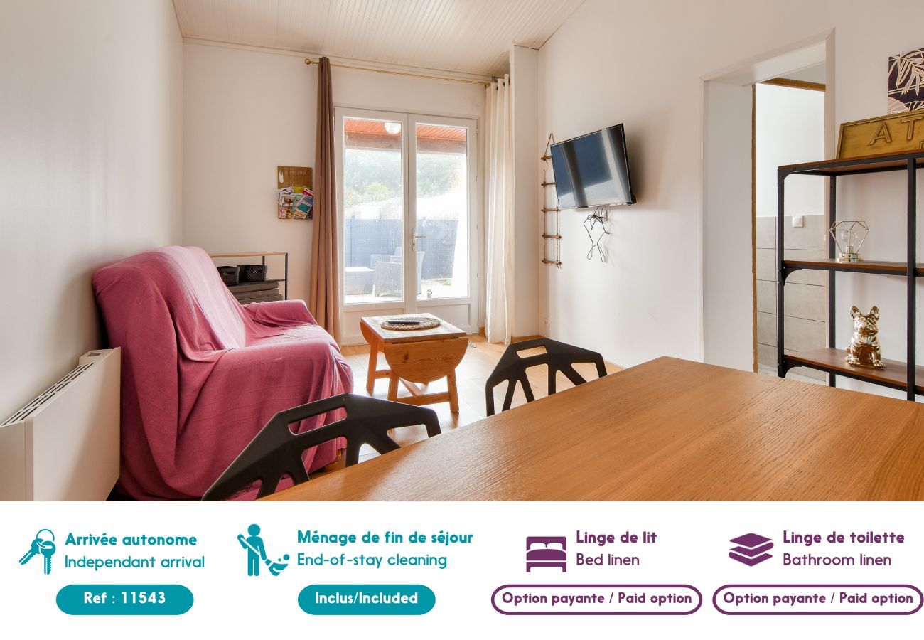 Maison à Saint-Jean-de-Monts - Maison pour 4 avec spa et terrasse