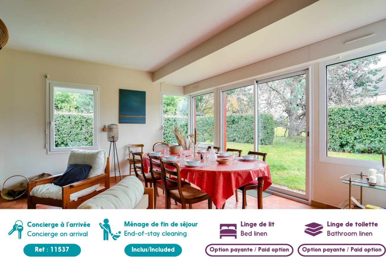 Maison à Saint-Briac-sur-Mer - À 900m des plages - Maison pour 7 avec jardin