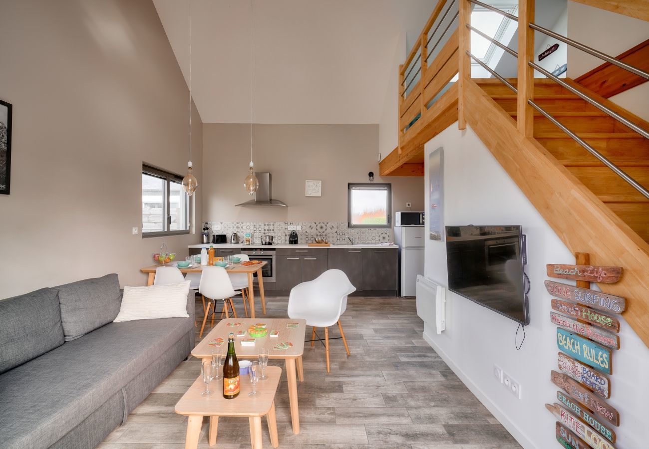 Maison à Penmarch - Duplex pour 6 - 100m plage de Pors Carn- Surf