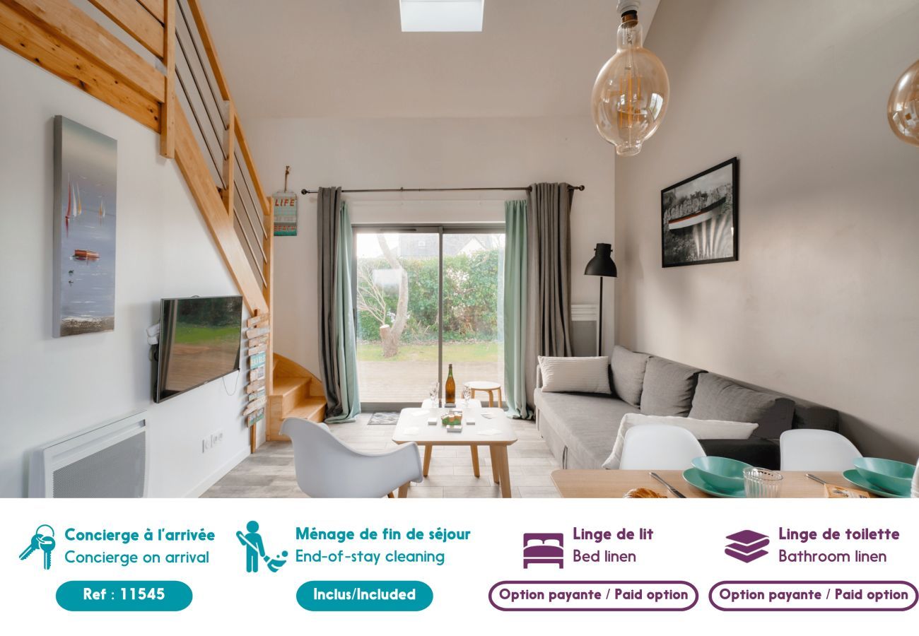 Maison à Penmarch - Duplex pour 6 - 100m plage de Pors Carn- Surf