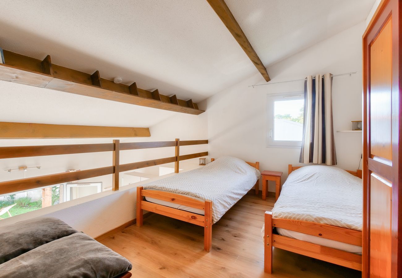 Maison à Saint-Vincent-sur-Jard - Résidence vacances avec piscine- maison pour 4