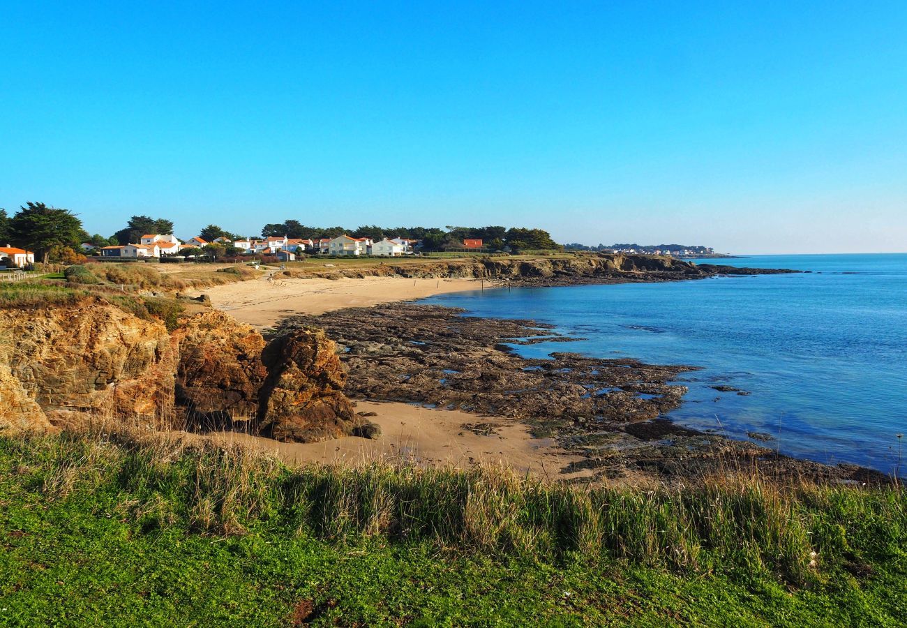 Appartement à Pornic - Appartement pour 4 face mer, plage + piscine