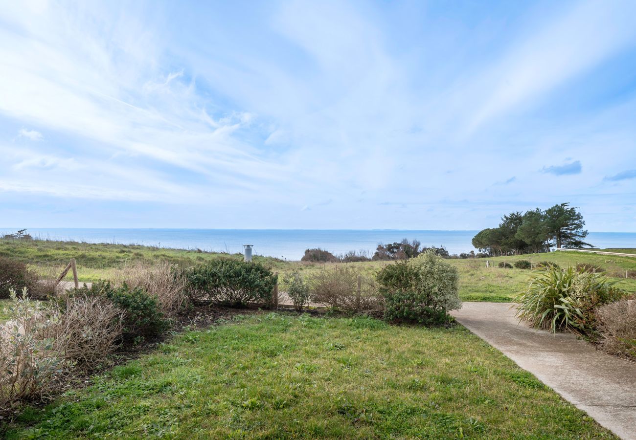 Appartement à Pornic - Appartement pour 4 face mer, plage + piscine