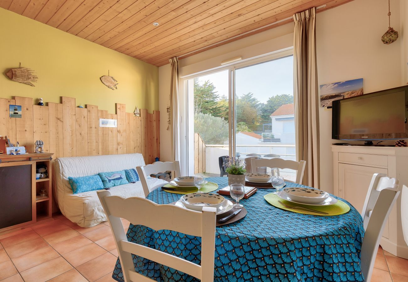 Appartement à Saint-Jean-de-Monts - 400m de la plage, appartement avec piscine