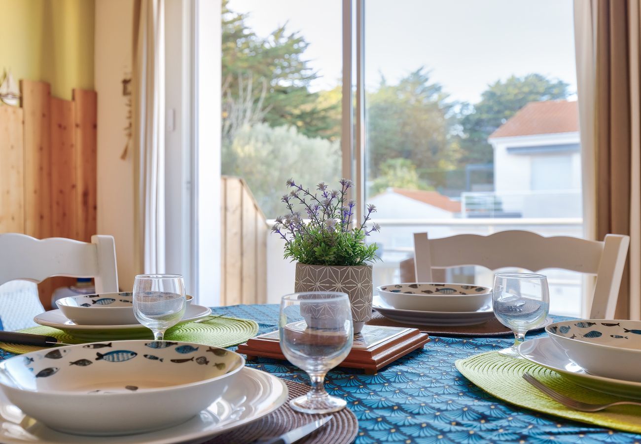 Appartement à Saint-Jean-de-Monts - 400m de la plage, appartement avec piscine